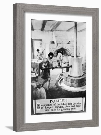 Ancient Roman Bakery-null-Framed Giclee Print