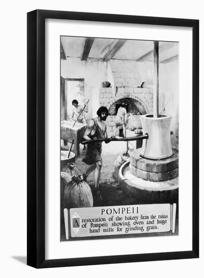 Ancient Roman Bakery-null-Framed Giclee Print