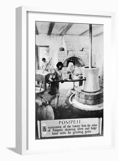 Ancient Roman Bakery-null-Framed Giclee Print