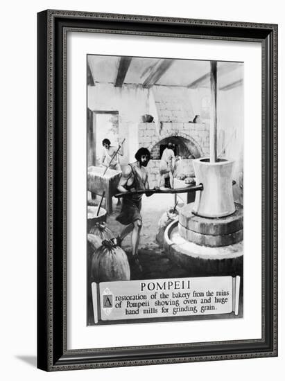 Ancient Roman Bakery-null-Framed Giclee Print