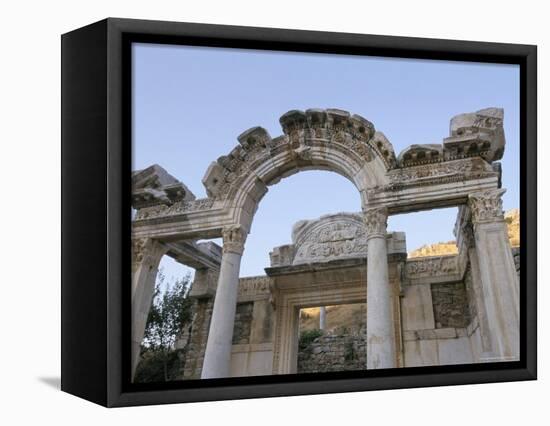 Ancient Roman Ruins, Ephesus, Anatolia, Turkey-Alison Wright-Framed Premier Image Canvas