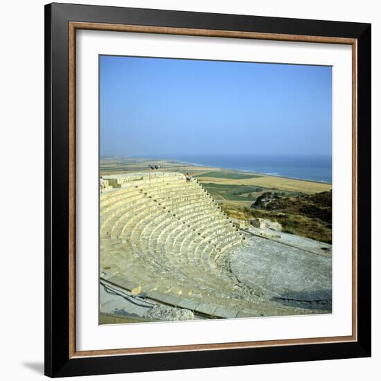 Ancient Roman Theatre, Curium, Limassol, Cyprus-Peter Thompson-Framed Photographic Print