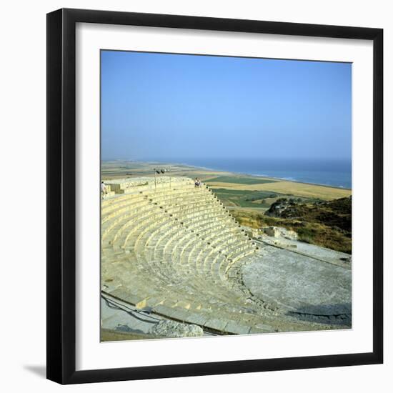 Ancient Roman Theatre, Curium, Limassol, Cyprus-Peter Thompson-Framed Photographic Print