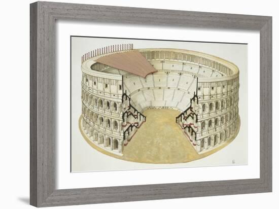 Ancient Rome, Rome Colosseum-null-Framed Giclee Print