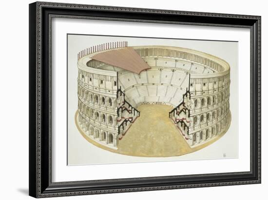 Ancient Rome, Rome Colosseum-null-Framed Giclee Print