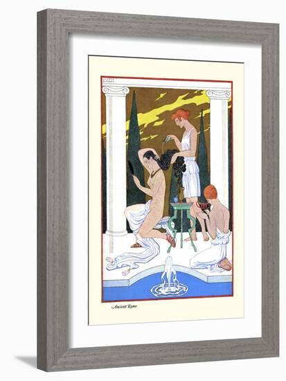 Ancient Rome-Georges Barbier-Framed Art Print