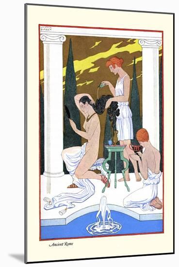 Ancient Rome-Georges Barbier-Mounted Art Print