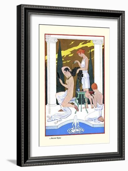 Ancient Rome-Georges Barbier-Framed Art Print