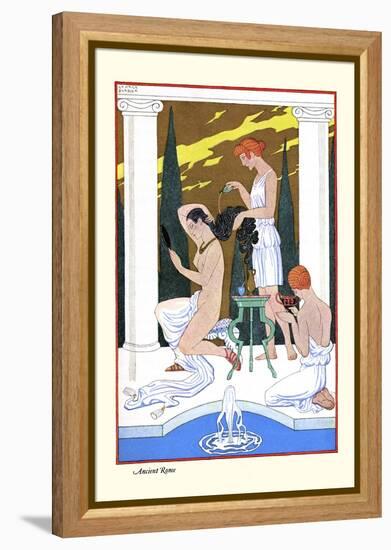 Ancient Rome-Georges Barbier-Framed Stretched Canvas