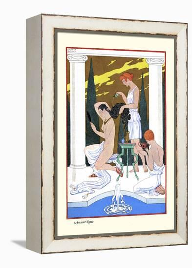 Ancient Rome-Georges Barbier-Framed Stretched Canvas