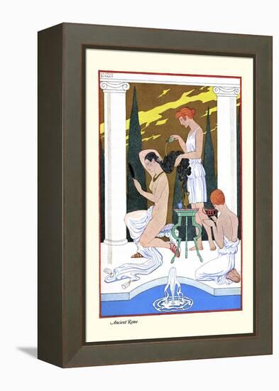 Ancient Rome-Georges Barbier-Framed Stretched Canvas