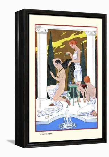 Ancient Rome-Georges Barbier-Framed Stretched Canvas
