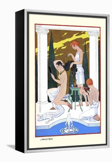 Ancient Rome-Georges Barbier-Framed Stretched Canvas
