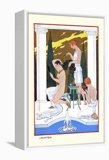 Ancient Rome-Georges Barbier-Framed Stretched Canvas