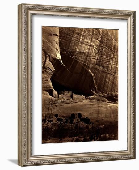 Ancient Ruins in the Canon De Chelle, N.M.-null-Framed Giclee Print