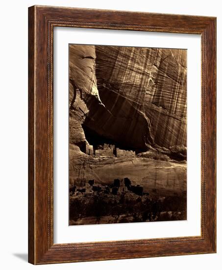 Ancient Ruins in the Canon De Chelle, N.M.-null-Framed Giclee Print