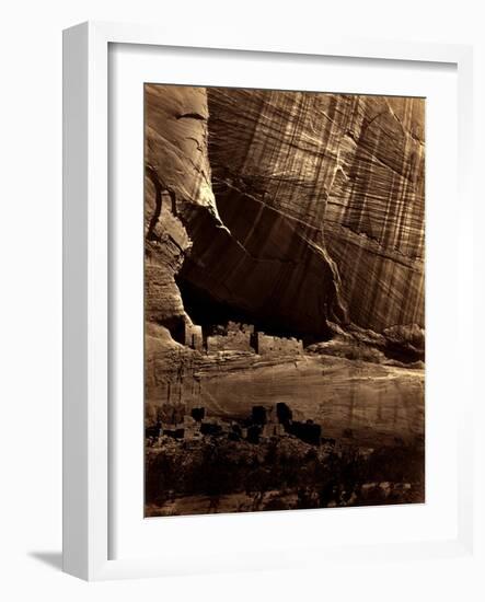 Ancient Ruins in the Canon De Chelle, N.M.-null-Framed Giclee Print