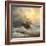 Ancient Sailing Vessel In Stormy Sea-balaikin2009-Framed Art Print