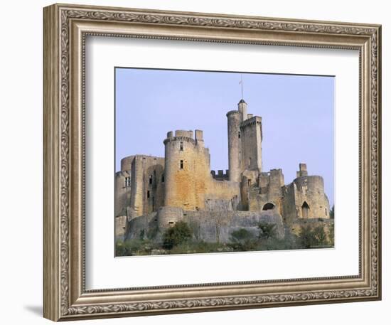 Ancient Seat of the Seigneur Beranger De Roquefeuil, Chateau De Bonaguil, Aquitaine-Bruno Barbier-Framed Photographic Print