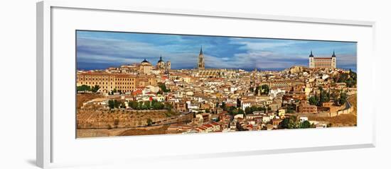 Ancient Spain - Toledo City, Panoramic View-Maugli-l-Framed Photographic Print