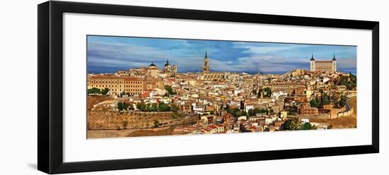Ancient Spain - Toledo City, Panoramic View-Maugli-l-Framed Photographic Print