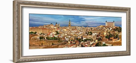 Ancient Spain - Toledo City, Panoramic View-Maugli-l-Framed Photographic Print