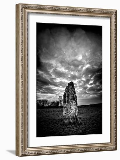 Ancient Standing Stone-Rory Garforth-Framed Photographic Print