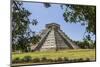 Ancient step pyramid Kukulkan at Chichen Itza, Mexico.-Jerry Ginsberg-Mounted Photographic Print