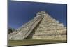 Ancient step pyramid Kukulkan at Chichen Itza, Mexico.-Jerry Ginsberg-Mounted Photographic Print