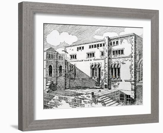 Ancient Synagogue at Metz-null-Framed Giclee Print