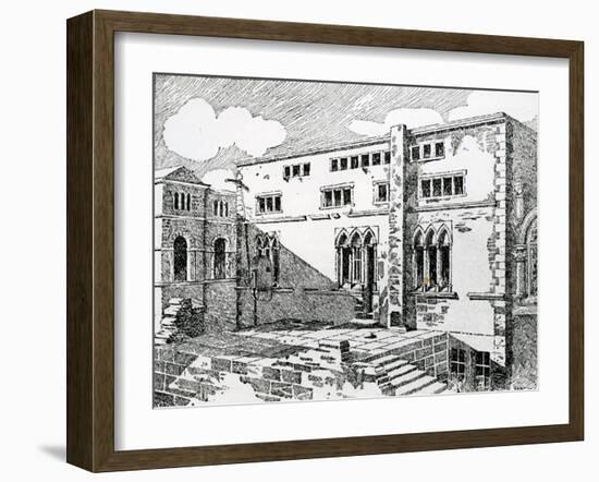 Ancient Synagogue at Metz-null-Framed Giclee Print