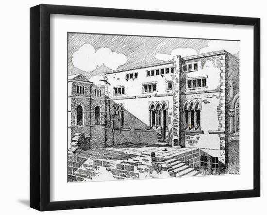 Ancient Synagogue at Metz-null-Framed Giclee Print