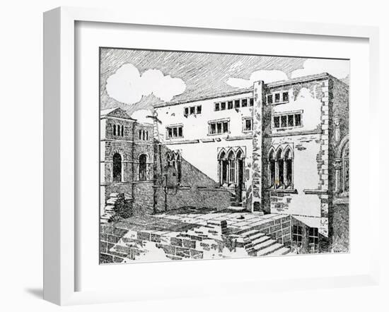 Ancient Synagogue at Metz-null-Framed Giclee Print