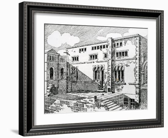 Ancient Synagogue at Metz-null-Framed Giclee Print