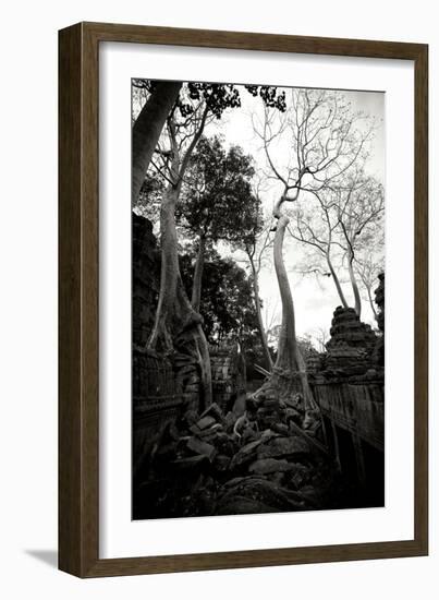 Ancient Ta Prohm I-Erin Berzel-Framed Photographic Print