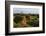 Ancient temple and pagoda rising out of the jungle at sunrise, Bagan, Mandalay Region, Myanmar-Keren Su-Framed Photographic Print