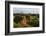 Ancient temple and pagoda rising out of the jungle at sunrise, Bagan, Mandalay Region, Myanmar-Keren Su-Framed Photographic Print