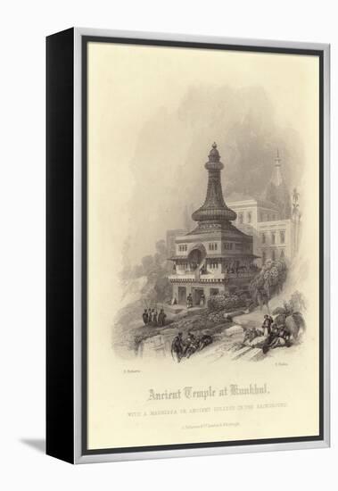 Ancient Temple at Kunkhul-David Roberts-Framed Premier Image Canvas