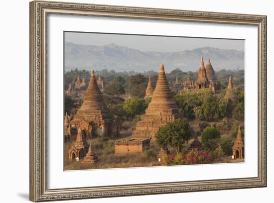 Ancient Temple City of Bagan (Also Pagan), Myanmar (Burma)-Peter Adams-Framed Photographic Print