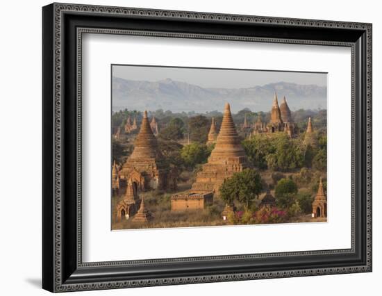 Ancient Temple City of Bagan (Also Pagan), Myanmar (Burma)-Peter Adams-Framed Photographic Print