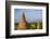 Ancient temples and pagodas, Bagan, Mandalay Region, Myanmar-Keren Su-Framed Photographic Print