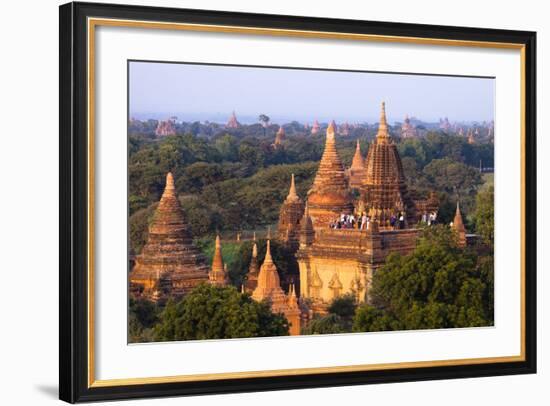 Ancient Temples of Bagan, Myanmar-Harry Marx-Framed Photographic Print