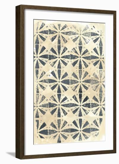 Ancient Textile III-June Vess-Framed Art Print