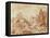 Ancient Theatre, Hadrian's Villa, Near Tivoli-Jean-Honore Fragonard-Framed Premier Image Canvas