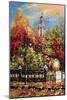 Ancient Vitebsk In The Autumn-balaikin2009-Mounted Art Print