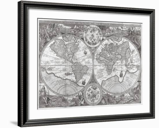 Ancient World-Petrus Plancius-Framed Giclee Print