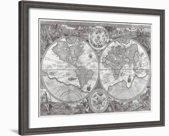 Ancient World-Petrus Plancius-Framed Giclee Print