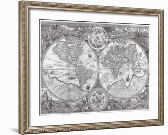 Ancient World-Petrus Plancius-Framed Giclee Print