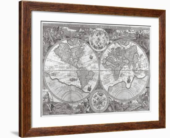 Ancient World-Petrus Plancius-Framed Giclee Print