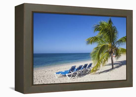 Ancon Beach, Trinidad, Sancti Spiritus Province, Cuba, West Indies, Caribbean, Central America-Jane Sweeney-Framed Premier Image Canvas